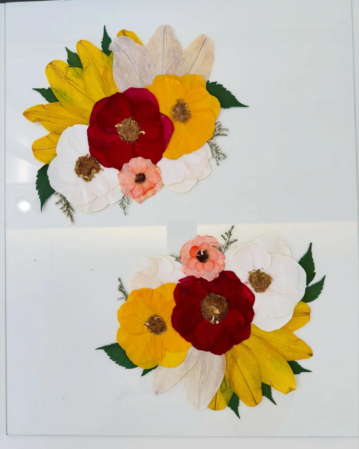 An arrangement explored during the design stage.
